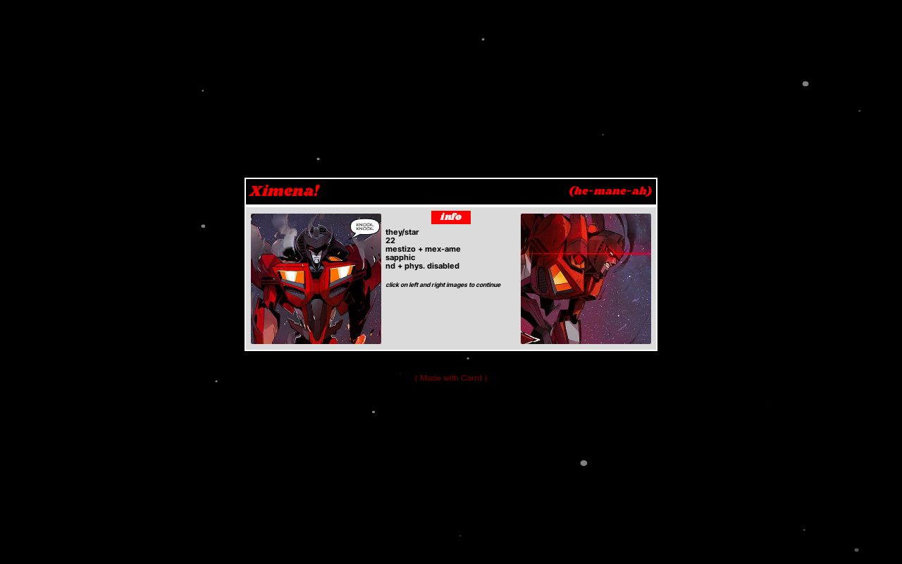 Carrd profile picture for @seekers